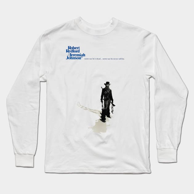 Jeremiah Johnson Movie Poster Long Sleeve T-Shirt by MovieFunTime